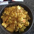 世界一からエミリー's cooksnap of when they made 根菜ごろごろのドライカレー.