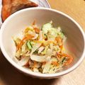 豆乳pudding's cooksnap of when they made ゆでキャベツ＆ツナときゅうりでごま酢和え.