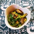 ﾁｲﾁｬﾝﾏﾏ's cooksnap of when they made あと一品に♪なすと三つ葉のナムル.