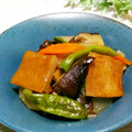 クックI7I5L1☆'s cooksnap of when they made 大根と椎茸と獅子唐の煮物.