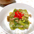 YUH♡ママ's cooksnap of when they made レタスと挽肉の中華炒め#大量消費#丼ぶり.