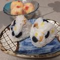 よちりん's cooksnap of when they made 黒豆甘煮と胡桃☆柚子香るおにぎり.