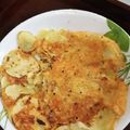 クックSXM82A☆'s cooksnap of when they made 簡単おつまみ！じゃがいもチーズのガレット.