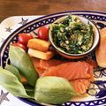 にーなんぐ's cooksnap of when they made 自家製スモークサーモン.