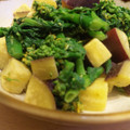 るりご's cooksnap of when they made 菜の花とさつまいもを粒マスタードで♪.