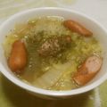 えれぼん's cooksnap of when they made ★白菜＆大根＆ウインナー❤コンソメ煮★.