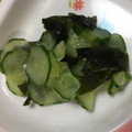 さおにゃんこ✨'s cooksnap of when they made 作り置き☆簡単きゅうりとわかめの酢の物.