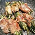 グッチhiroko's cooksnap of when they made 空芯菜の豚肉生姜焼き巻【JA福岡市】.