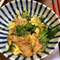 抹茶MILK's cooksnap of when they made 三つ葉の香り♡豚肉と三つ葉のあっさり炒め.