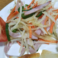 クックA2ENKS☆'s cooksnap of when they made ジャガイモの彩り✿野菜炒め.