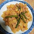 リーザｃｈａｃｈａ's cooksnap of when they made 【 優しい味噌味☆マーボー大根♪】.