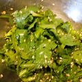 すみれおばさん's cooksnap of when they made 春菊のナムル.