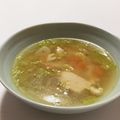 xoerikoxo's cooksnap of when they made 胸肉肉とキャベツの中華スープ♪.