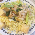 玉葱娘's cooksnap of when they made 豚バラ肉と厚揚げと小松菜のあんかけ焼そば.