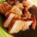 クックXJPGPE☆'s cooksnap of when they made コーラで柔らかく！コーラ煮豚丼.