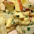 記念樹's cooksnap of when they made 簡単！林檎と里いもサラダ.