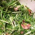 クックO4YDAU☆'s cooksnap of when they made 水菜とベーコンのサラダ.
