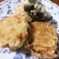 m＆まりぃ's cooksnap of when they made 鶏挽肉のれんこん挟み揚げ.