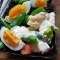 クックLJ2W4Q☆'s cooksnap of when they made 色鮮やかスナップエンドウのシーザーサラダ.