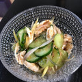 ＊＊まゆゆ＊＊'s cooksnap of when they made ミョウガときゅうりとささみ和え.