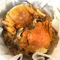 仙草ゼリーすきすき's cooksnap of when they made 蟹 おこわ 台湾風.