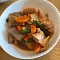 メイプルママ☆'s cooksnap of when they made フライパンで鶏モモと大根の甘辛煮.