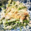 まるこめ7ママ's cooksnap of when they made 山菜ミズ＊アイコ♪ツナマヨ和え♪.