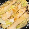かなりんココりん's cooksnap of when they made フライパン de 鮭のちゃんちゃん焼き.