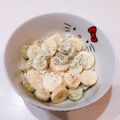 ゆにこーん☆'s cooksnap of when they made バナナときゅうりのサラダ.