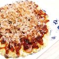 eri63k's cooksnap of when they made 子供が大好き！ご飯入りお好み焼き.