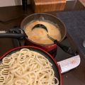 ぬこたん✩'s cooksnap of when they made シチューをリメイク　つけ麺（うどん）.