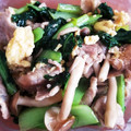 shelly616's cooksnap of when they made 小松菜と豚バラ肉の中華炒め.
