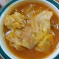 クックかわまい's cooksnap of when they made 鶏団子とキャベツのおかずキムチスープ.