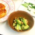 curry0114's cooksnap of when they made 白菜消費のアボカド納豆塩昆布和え.