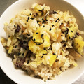 のんのんノンタロス's cooksnap of when they made 簡単すぎ〜さつまいもご飯.