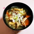 SUNMOONMOM's cooksnap of when they made 具だくさん豚汁.