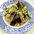 あっこ姉's cooksnap of when they made 朝採り秋ナスと鶏そぼろのコンソメ炒め.