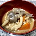 みしゅぽん's cooksnap of when they made ウスヒラタケと大根の味噌汁.