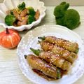 はらぺこしろうさぎ's cooksnap of when they made ☆オクラと茹で卵の肉巻き☆.