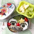 まゆこ．Ｍ's cooksnap of when they made 簡単！ひつじのショーンおにぎり☆キャラ弁.