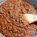 ぶたぶた☆こぶた's cooksnap of when they made 手作りミートソース.
