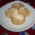 しま子's cooksnap of when they made レンジできなこのおはぎ.