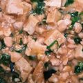 kara's cooksnap of when they made 素使わない、簡単！麻婆豆腐.