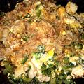 クックIN6P48☆'s cooksnap of when they made ゴーヤチャンプルー.