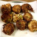 クック3L17Y7☆'s cooksnap of when they made 豆腐と塩昆布と人参と枝豆でがんも手作り.