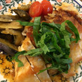 paku2_anko's cooksnap of when they made 鶏ささ身と茄子のかば焼き風.