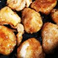 かぼちゃちーず's cooksnap of when they made 鶏むね肉の照り焼き！こども用に甘め♪.