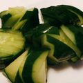 風花。。's cooksnap of when they made 蛇腹きゅうり★浅漬け★簡単.