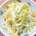 みよ～'s cooksnap of when they made キャベツと炒り卵のマヨネーズサラダ.