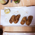 エサコ's cooksnap of when they made 長ねぎの肉巻き揚げ.